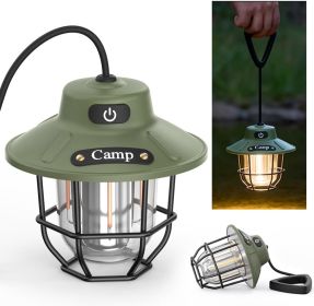 Camping Lights, Camping Lantern Rechargeable with 3 Brightness 4 Modes & SOS, 1200LM